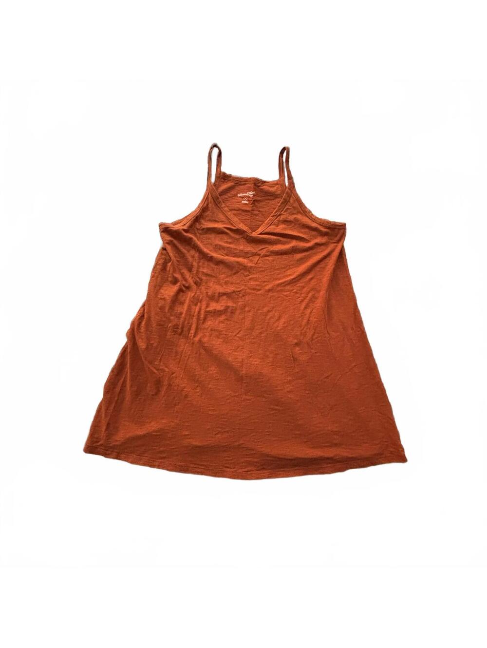 Universal Thread Terracotta V-neck Tank mini Dress